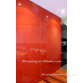 Red Glass Wall Decoration